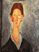 Amedeo Modigliani Portrait of a Student Sweden oil painting reproduction